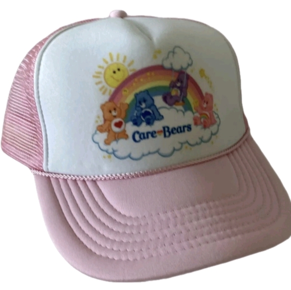 Accessories - Retro 80s Gear Vintage Care Bears  Hat Adjustable snapback Hat Pink Unworn Truck
